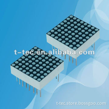 1.9mm 8x8 blue led dot matrix display